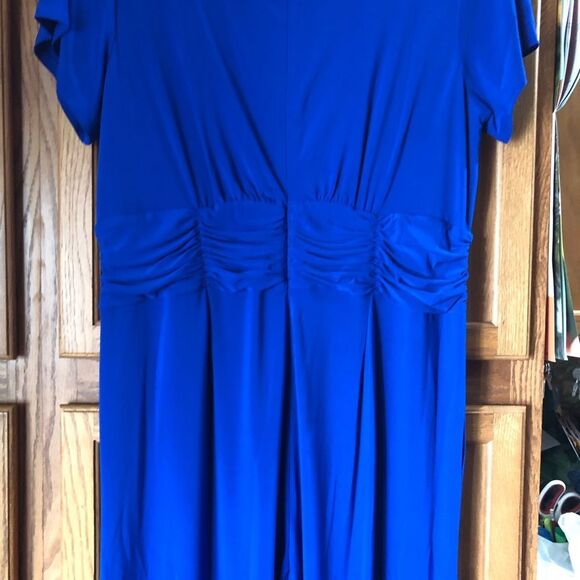 NWT Vince Camuto Twist Front Jersey Wide Leg Jumpsuit Plus Size 1X - Picture 12 of 16